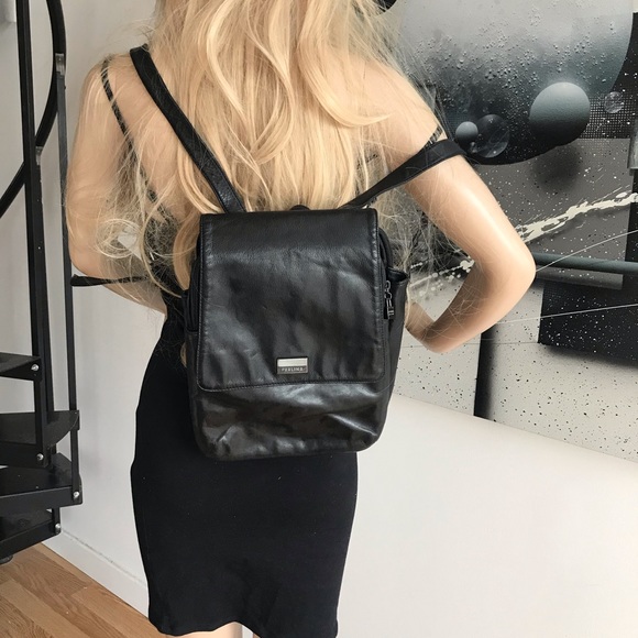 Perlina Handbags - Perlina leather mini backpack